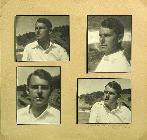 Johan Hagemeyer Dutch American 1884 1962 Portraits of a Young