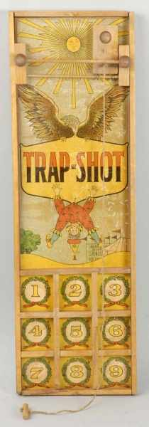 Early Wooden Trap Shot Game Description Probably German World War