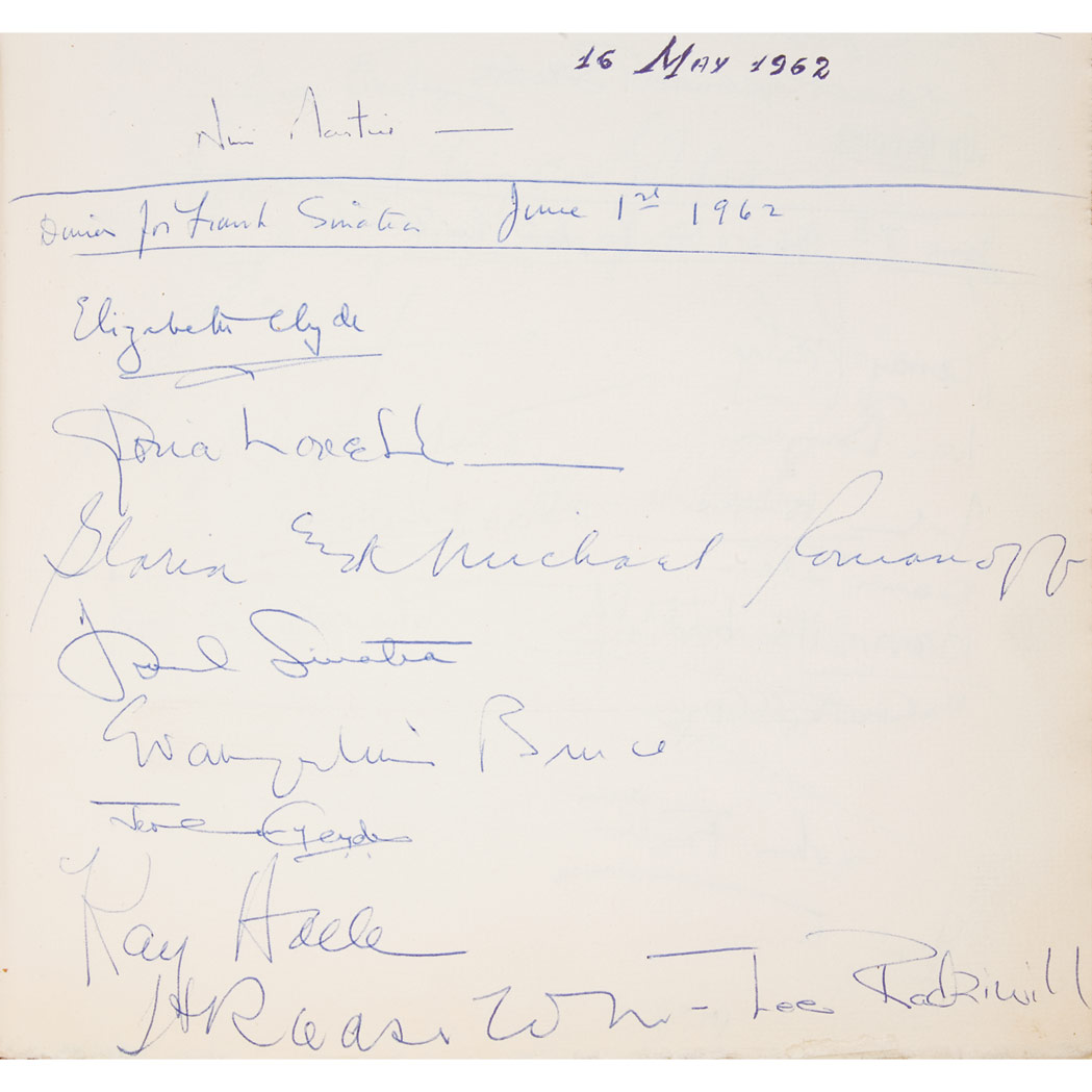 4 FAIRBANKS DOUGLAS JR The guest book from 1959 1974