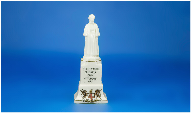 Willow Art Figurine Of the memorial to Edith Cavell Brussels