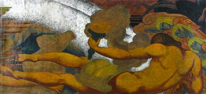 WILL SPARKS american 1862 1937 Diptych Oil on canvas H