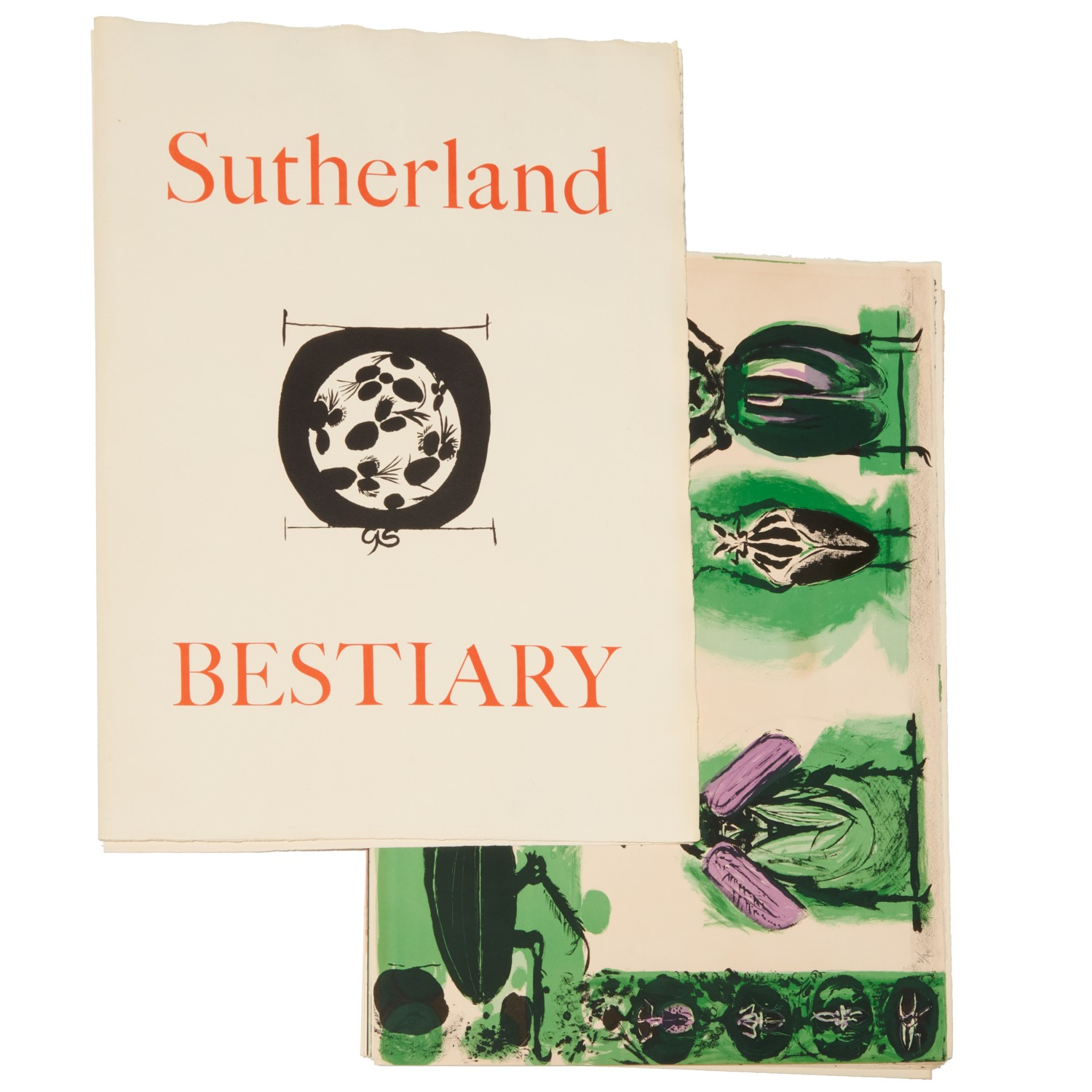 GRAHAM SUTHERLAND PORTFOLIO 25 LITHOGRAPHS 1965 Graham Vivian Sutherland British