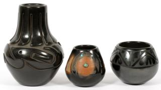 SOUTHWEST AMERICAN INDIAN BLACKWARE VESSELS VICKIE MARTINEZ ELIZABETH LOVATO OTHER