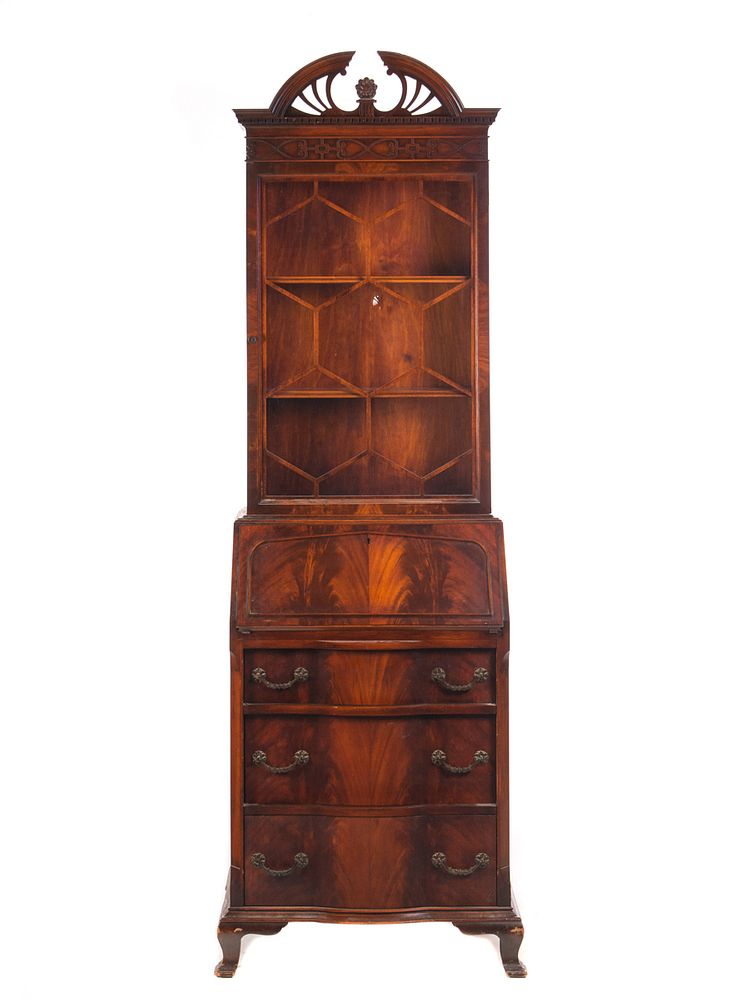 Mahogany Half Size Secretary Desk Mahogany Half Size Secretary Desk
