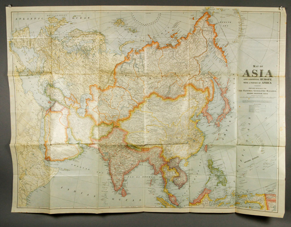 2479 Map of Asia and Adjoining Europe Map of Asia