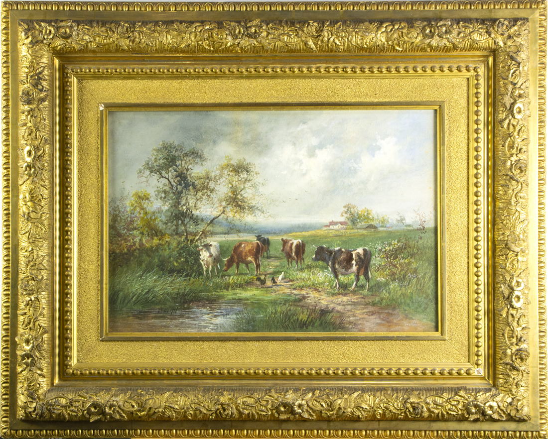 PAINTING BRITISH SCHOOL 20TH CENTURY British School 20th century Bucolic