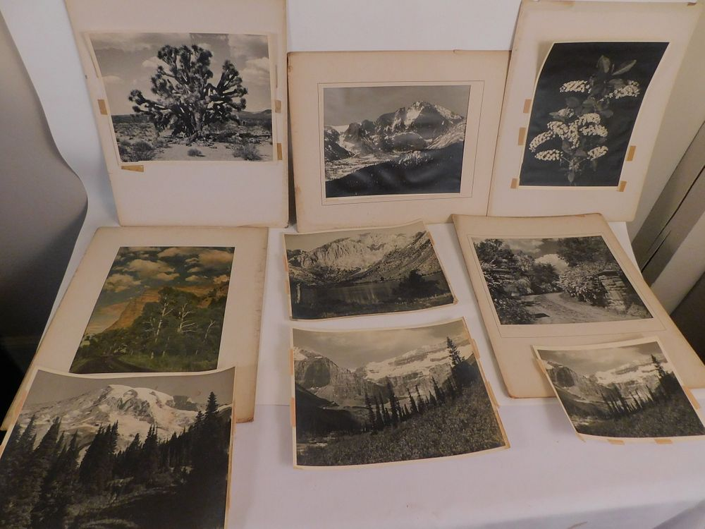 BA WESTFALL PHOTOGRAPHS Lot of early mid 20th century large