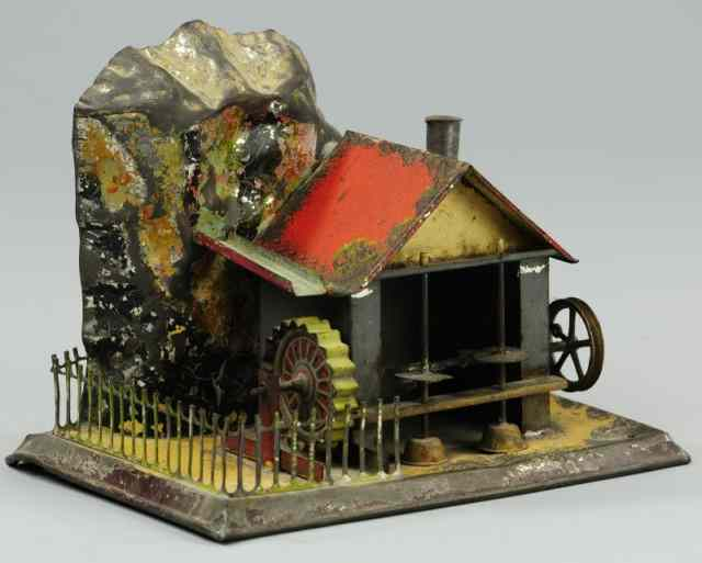 MOHR KRAUSS MILL STEAM ACCESSORY C 1920 hand painted example