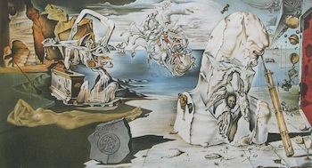 After Salvador Dali Spanish 1904 1989 Apotheosis of Homer reverse