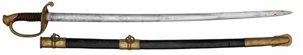 Foot Officer s Sword Model 1850 31 5 blade with