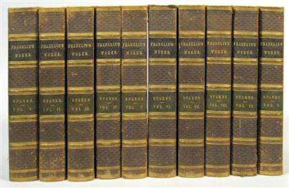 10 vols Franklin Benjamin The Works of With Notes and