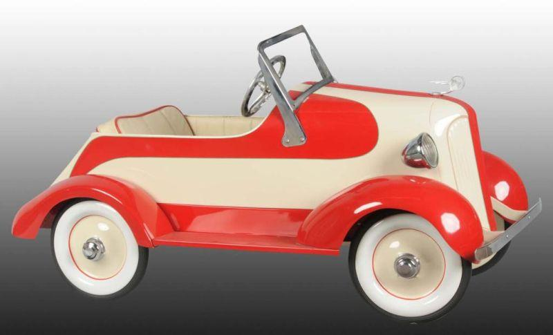 Pressed Steel Garton Pontiac Pedal Car Toy Description Circa 1935