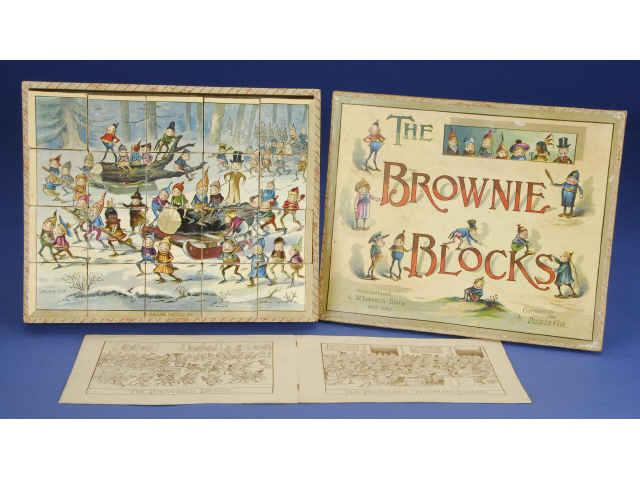 McLoughlin Brothers Palmer Cox Brownie Blocks New York ca 1890