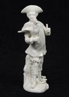 French soft past blanc de chine figuine French soft past