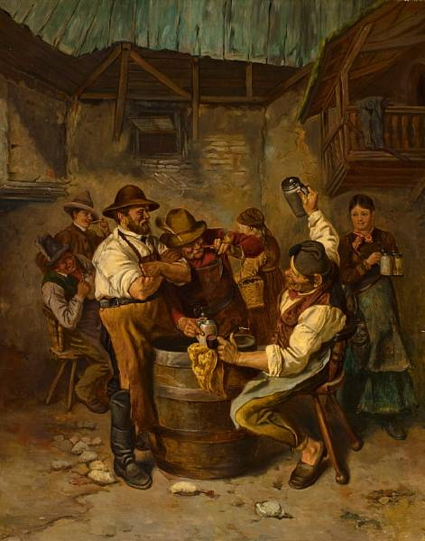 Friedrich Pondel German born 1830 To your very good success