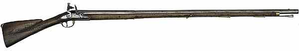 Early Flintlock Musket 70 bore diameter 43 tapered octagonal to
