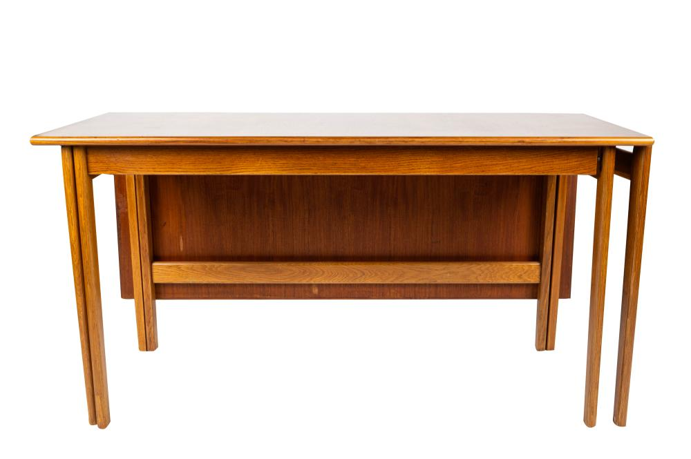 DANISH MODERN TEAK DROP LEAF DINING TABLE56 inches wide 44