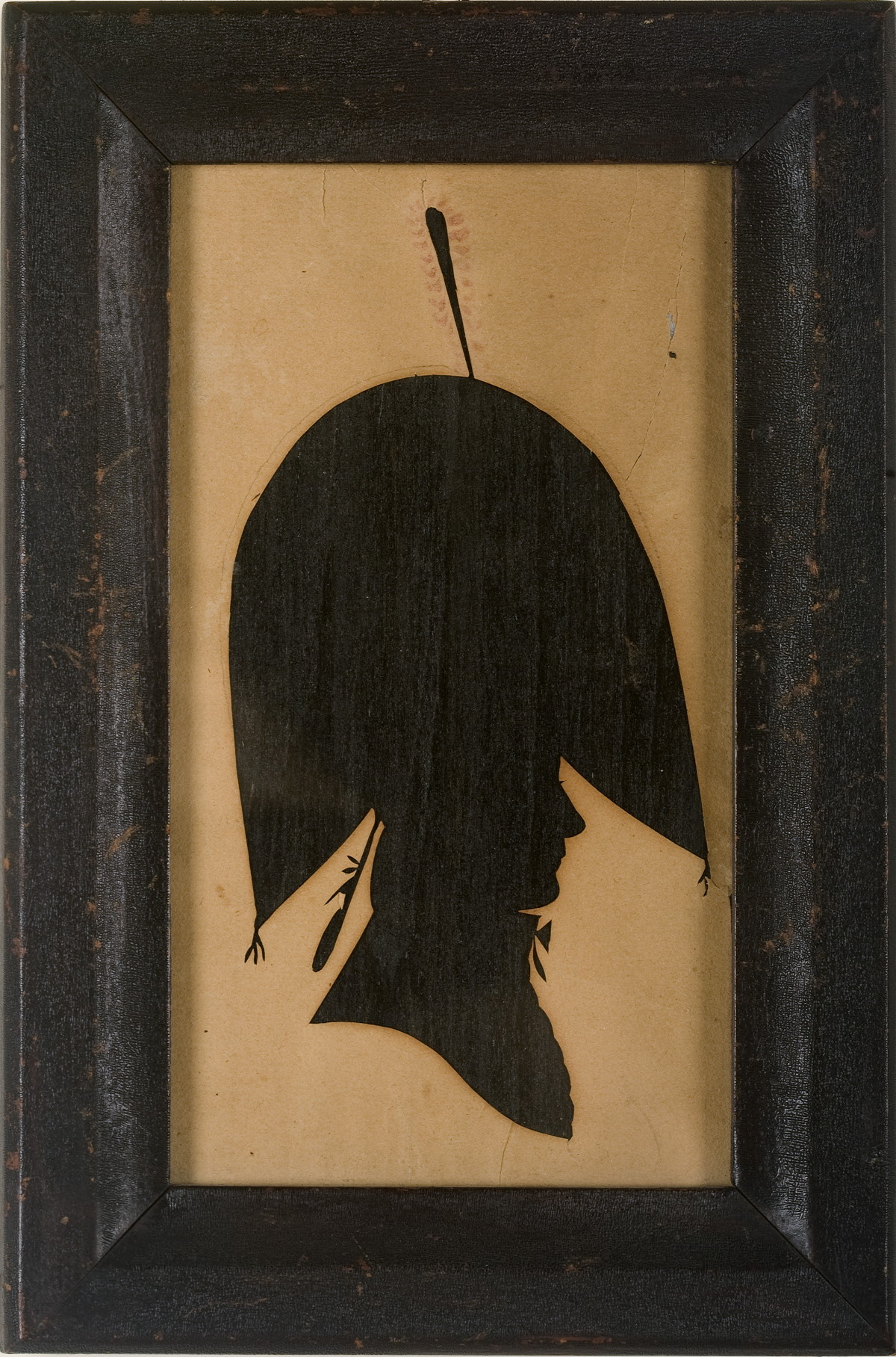 SILHOUETTE OF COLONEL EPHRAIM WHEELER OF THE CONTINENTAL ARMY Hollow
