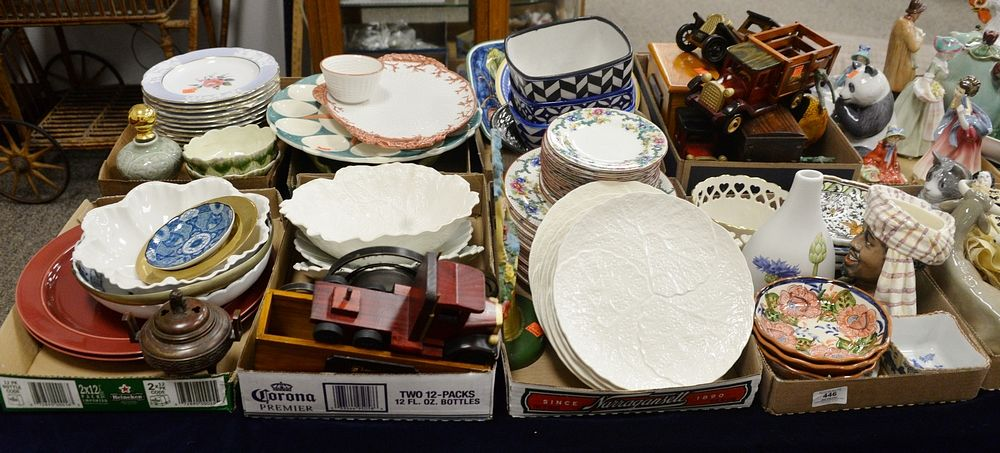 Large Lot of Ceramic and Porcelain to include Minton plates