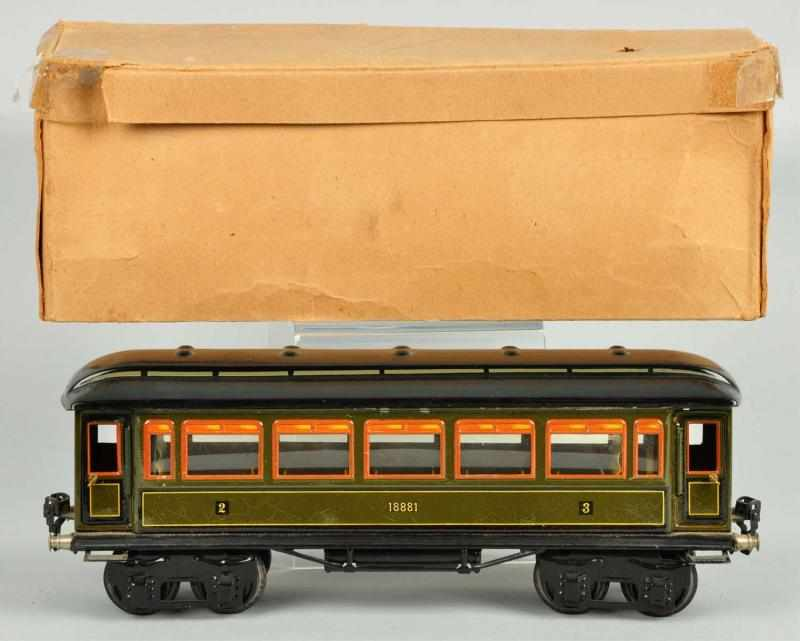 Marklin Gauge 1 Passenger Train Car Description German Car marked