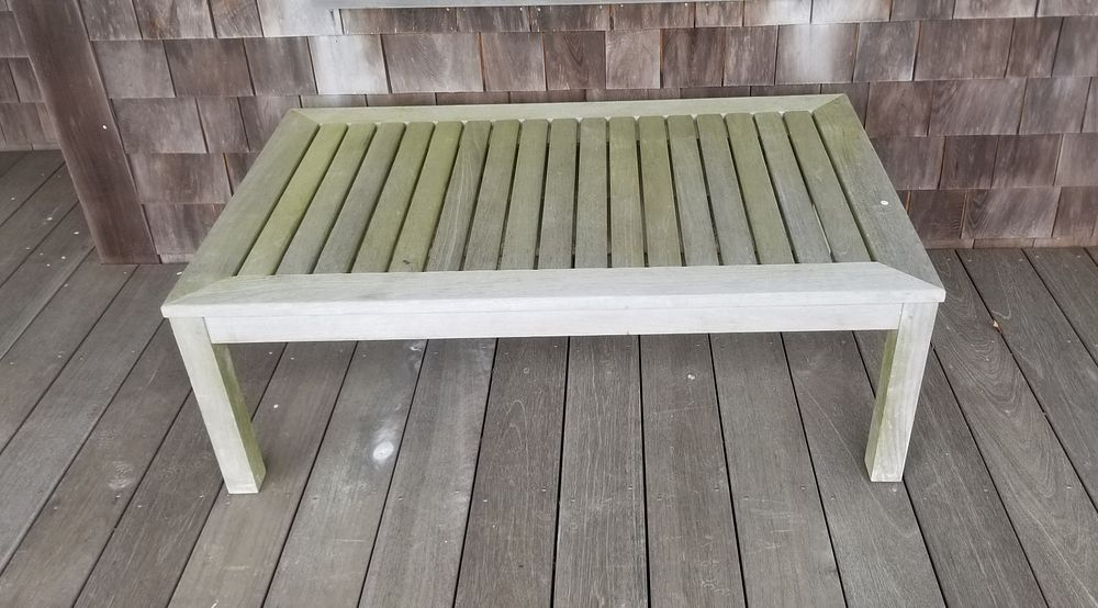 Outdoor Teak Rectangular Cocktail Table Outdoor Teak Wood Rectangular Cocktail