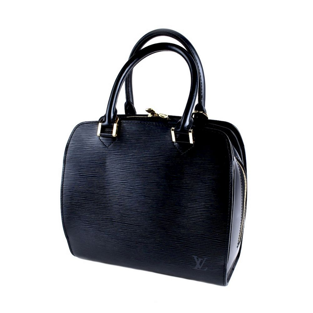 Louis Vuitton Black Epi Leather Pont Neuf Handbag Louis Vuitton