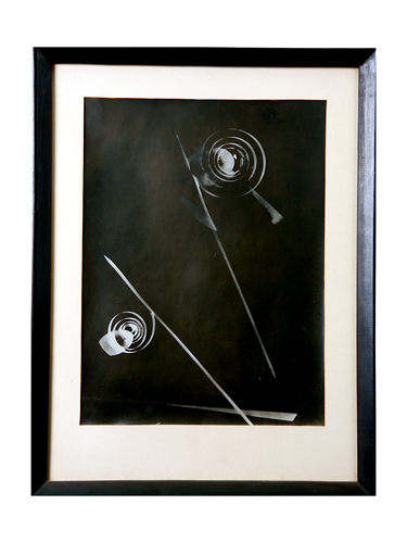 Laszlo Moholy Nagy Untitled 1922 silver gelatin emulsion print photogram