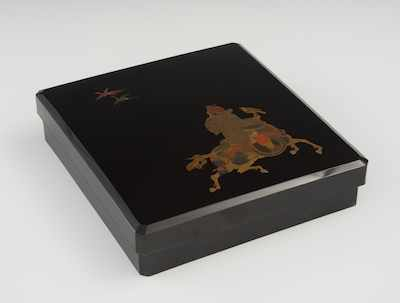 A Fine Japanese Lacquer Suzuribako Late Edo Period A Japanese