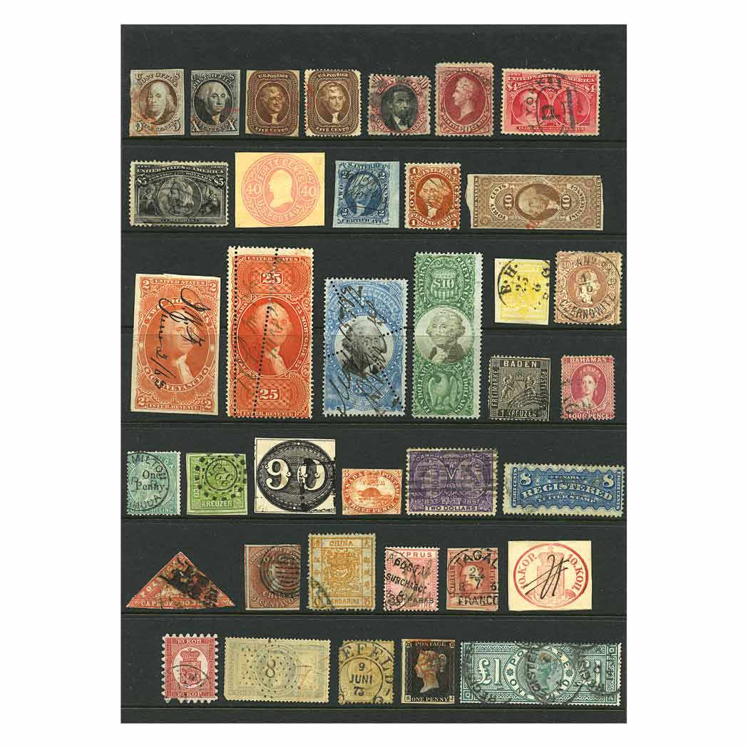United States and World Wide Collection in 1899 International Album