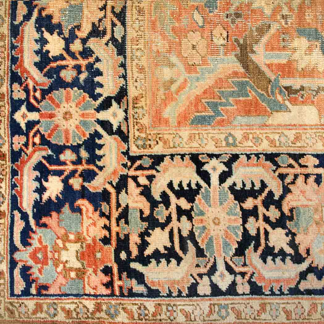 1 Heriz Carpet Northwest Persia Circa1925 The madder field with