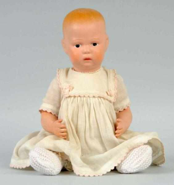 Schoenhut Wood Baby Doll Description Impressed Schoenhut mark on head