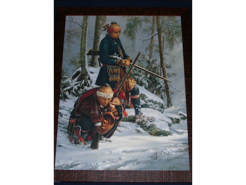 Friend or Foe by Robert Griffing Framed giclee print on