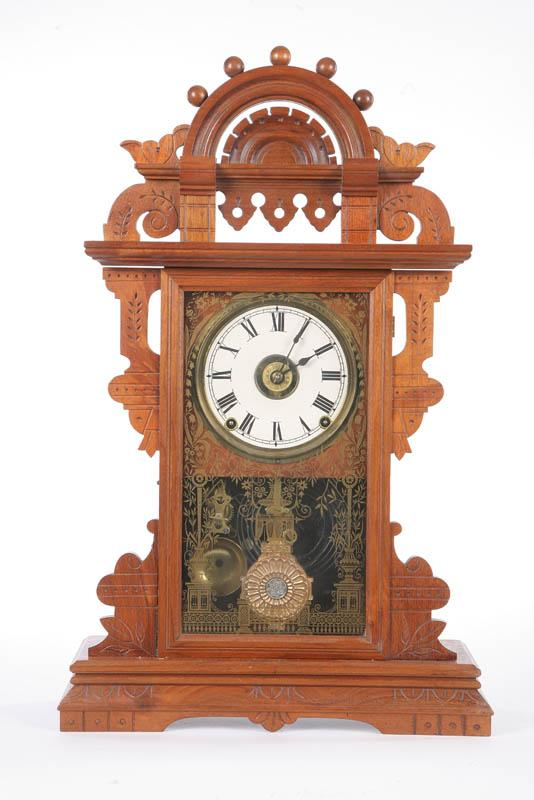 SETH THOMAS ECLIPSE MANTLE CLOCK Eight day time and strike
