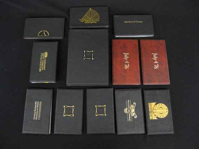 Stamp Cover Collection 15 deluxe portfolios special topics mostly by