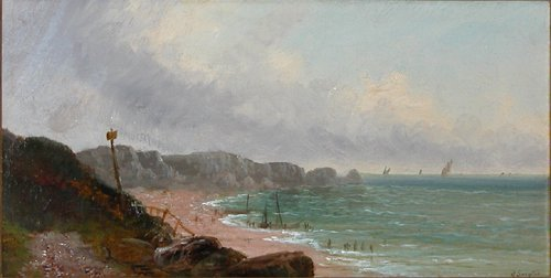 Artist Smythe H Title Coastal Landscape Medium oil on canvas