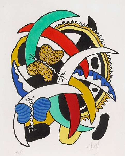 Property from various owners Les papillons S 20 1948 Lithograph
