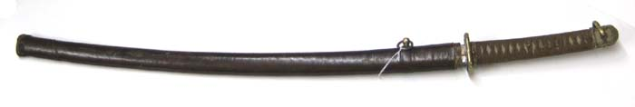 REPRODUCTION JAPANESE SAMURAI SWORD WW2 style mounts 26 3 8