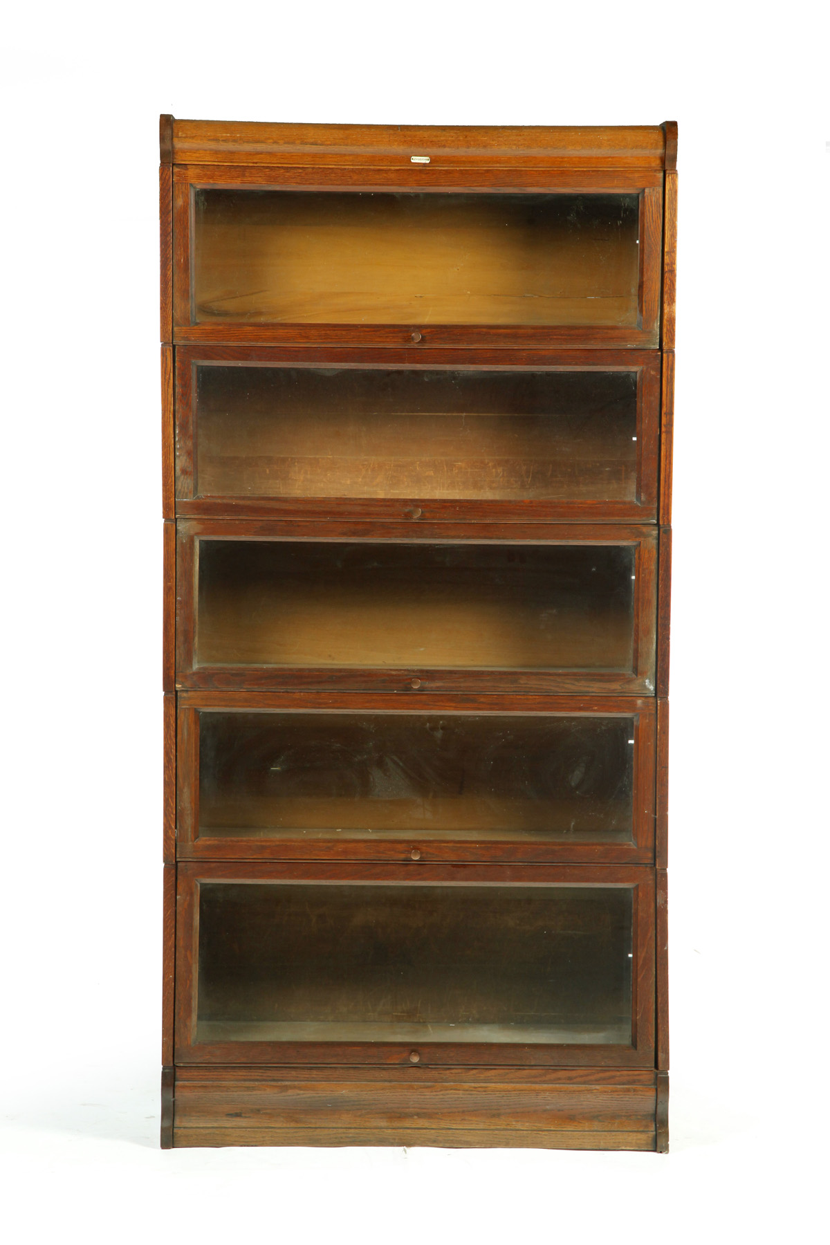 STACKING BOOKCASE BY LUNDSTRUM New York 1st half 20th century