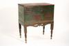 SUGAR CHEST Primitive southern yellow pine sugar chest 20th c