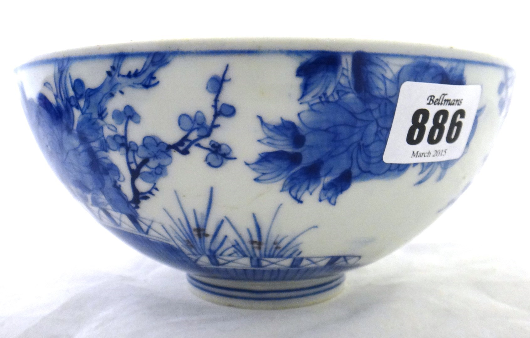 A group of Oriental blue and white porcelain late 18th