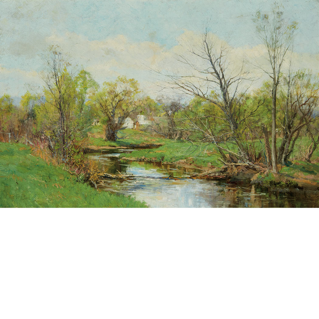 Olive Parker Black American 1868 1948 Brook Meadows and Trees