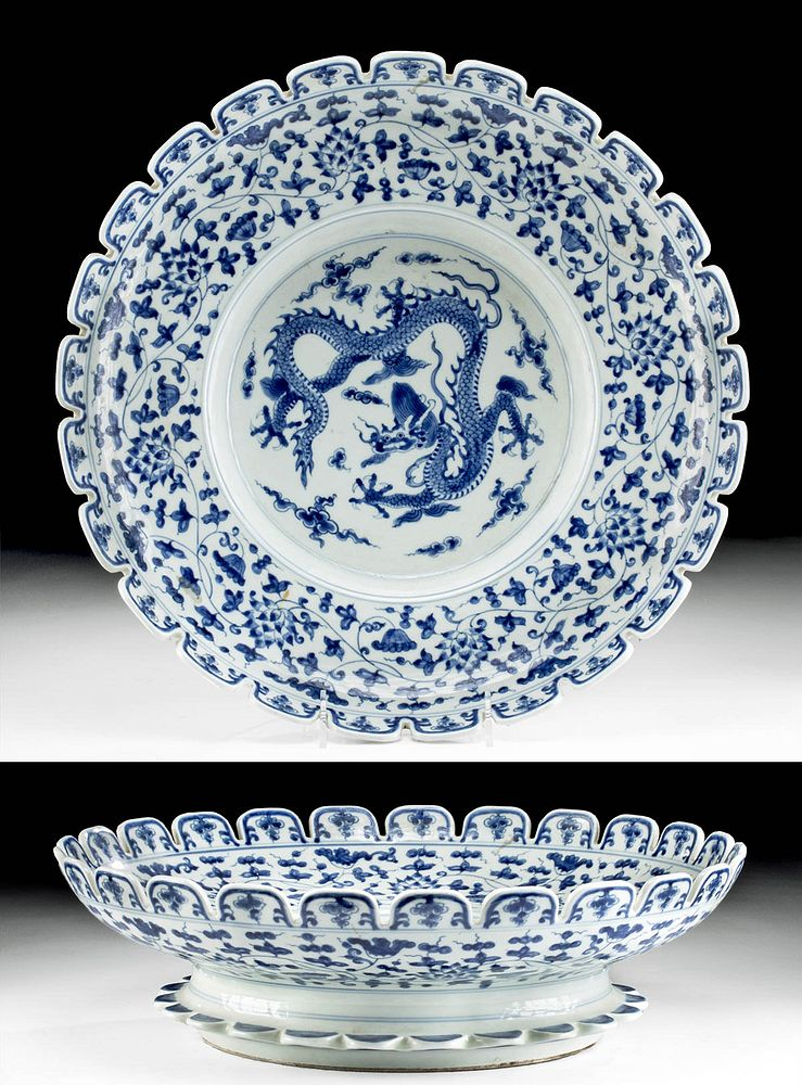 18th century Qing Porcelain Bowl East Asia China Qing Dyasty