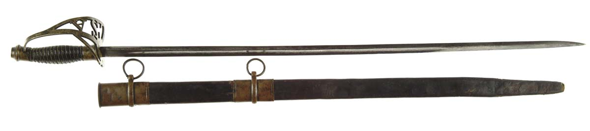 CONFEDERATE STAFF AND FIELD OFFICERS SWORD Upon first glance this