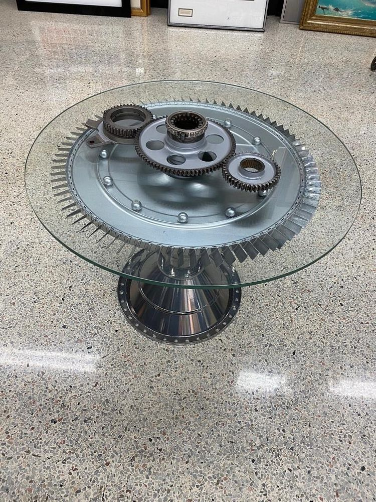 RARE C1 HUB WITH C10 TURBINE MODERN TABLE RARE C1