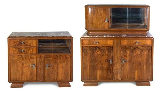 Sale 378 Lot 346 An Art Deco Walnut and Oak