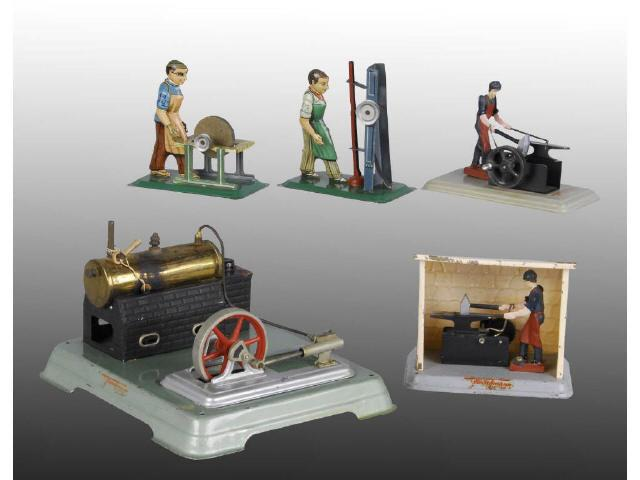 Lot of 5 Fleischmann Steam Accessory Toys Description Includes steam