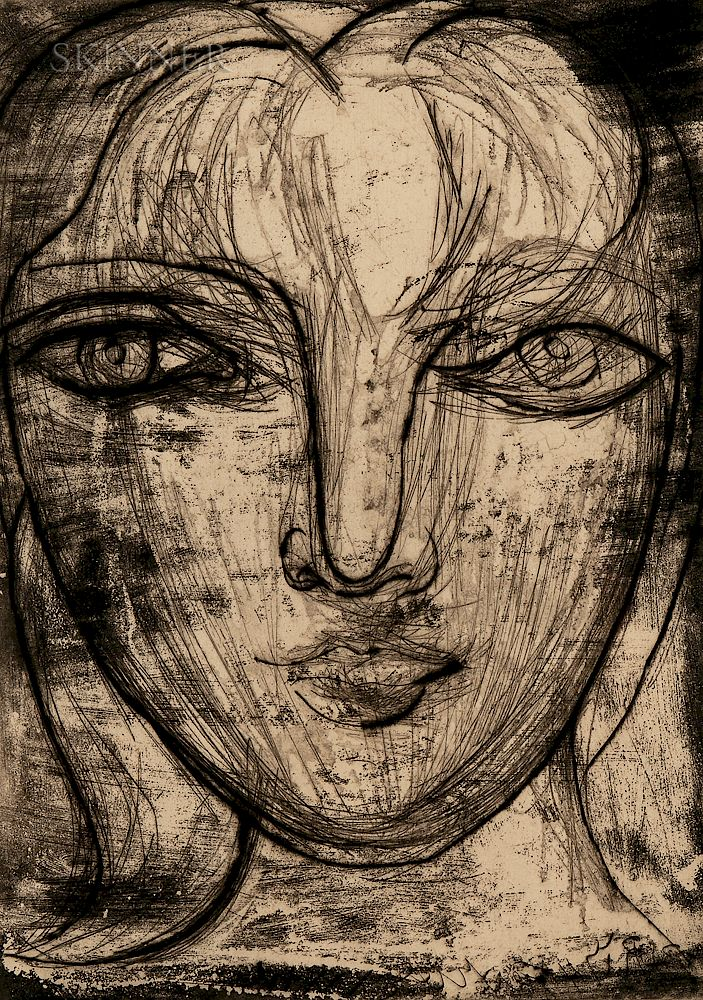 Pablo Picasso Spanish 1881 1973 Portrait de Marie Th r