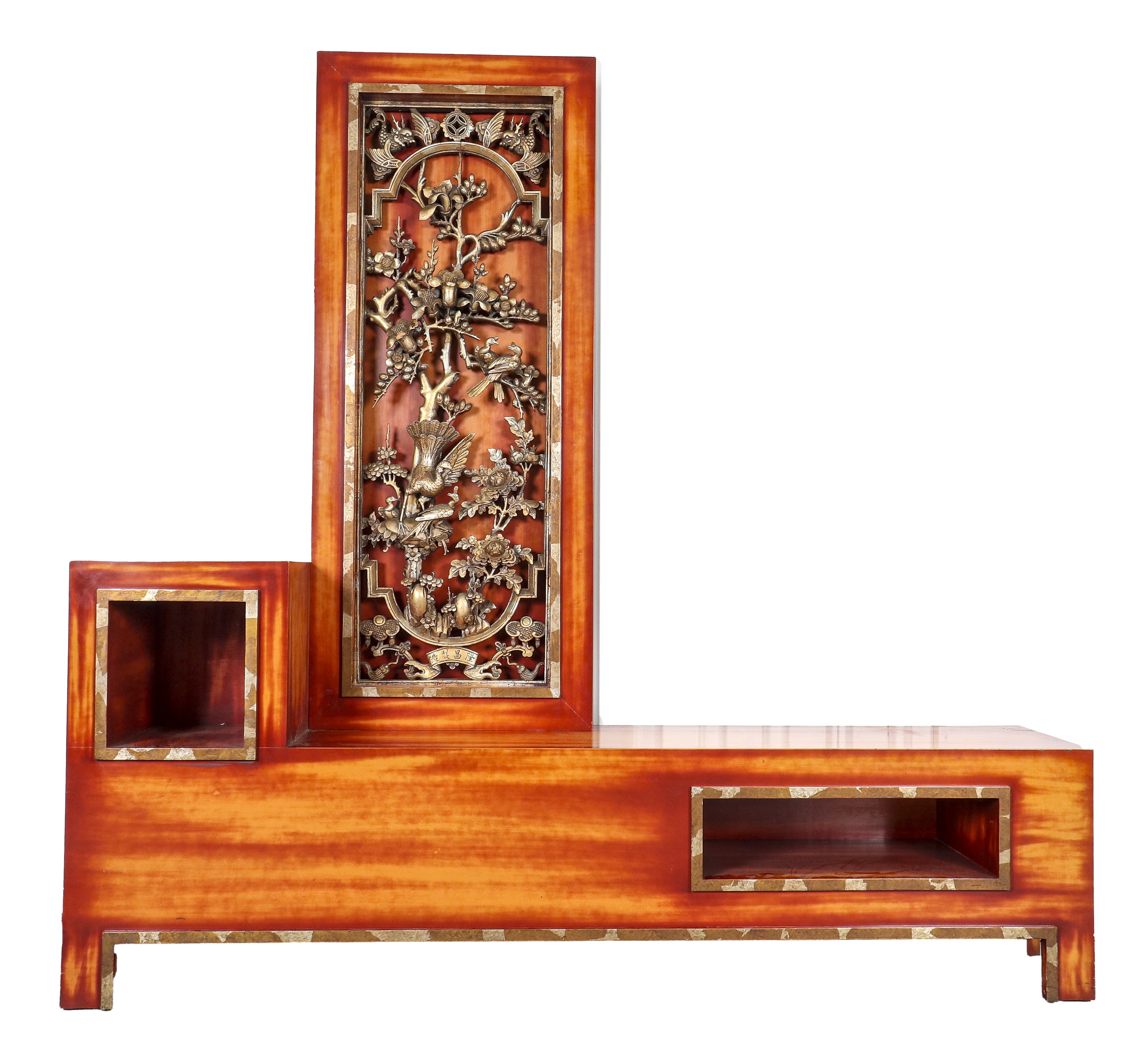JAMES MONT ASIAN MODERN LOW CABINET James Mont Asian Mid