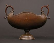 A Russian Copper Urn ca Pre 1917 Small copper urn