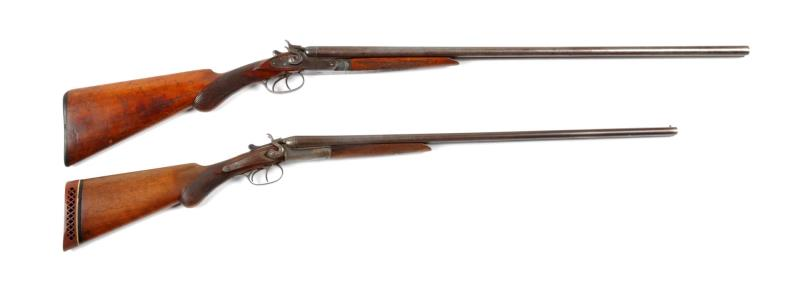 Lot Of 2 Small Bore SxS Shotguns Serial 434 NSV